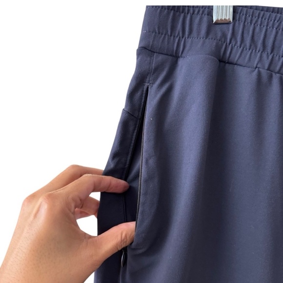 Public Rec Day Maker Pull On Pants Size 36x28 Navy Sporty Casual Athleisure Work - Picture 7 of 13